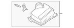 Genuine Ford Fusion 2013-2014 Air Cleaner Intake Upper Cover DS7Z-9661-H. Fixed Price $113.39.