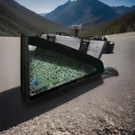 Cadillac Xlr 04-09 Oem Rear Left Driver Side Quarter Glass Window, P# 170009902. Fixed Price $245.00.