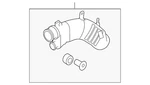Genuine Mazda Engine Air Intake Hose L33X-13-230A. Fixed Price $275.95.