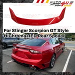 Fits Stinger 2018-2024 Hichroma Red Scorpion Gt Style Rear Trunk Spoiler Wing. Fixed Price $359.99.