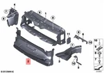 Genuine Bmw Hybrid F30 F31 F35 316D 316I 316LI Air Duct Bottom 51748054228. Fixed Price $151.06.
