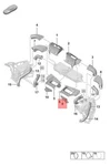 Genuine Porsche 911 Carrera Air Guide Housing Left Metal 992145649. Fixed Price $64.45.