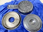 1957-1958 Chevrolet 4 Barrel Oil Bath Air Cleaner Original Oem Complete. Fixed Price $429.99.