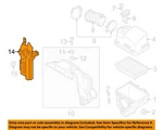 Mazda Oem 14-18 Air Cleaner Intake-resonator Duct Tube Hose PEAR13195. Fixed Price $43.37.