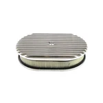 Rpc Air Cleaner Assembly R6313; Nostalgic Finned Polished Aluminum Oval 12" X. Fixed Price $89.99.