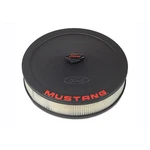 Ford Racing Air Cleaner 13" Round Black With Oval Logo And Red Mustang Text. Fixed Price $97.69.