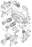 Genuine Audi R8 422 423 427 429 Air Cleaner Upper Part 420133846B. Fixed Price $81.10.