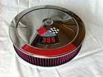 396/375 Chrome Air Cleaner Washable Filter Edelbrock Carburetor Bb Chevy New. Fixed Price $79.95.