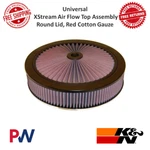 K&n Universal Xstream Air Flow Top Filter 12" Id Size 14" Height 3.063". Fixed Price $262.99.