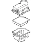 Genuine Ford Air Filter And Housing Assembly 7R3Z-9600-E. Fixed Price $224.89.