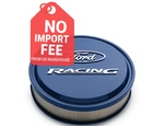 Fo Racing Air Cleaner 13" Round Blue With Raised Logo And Slant.. Fixed Price $169.00.