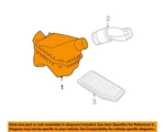 Chrysler Oem 07-11 Wrangler Engine Intake-air Cleaner Assy 4721129AJ. Fixed Price $154.34.