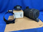 Genuine Donaldson Air Cleaner 2 Od W/filter, Cap H001377 And Mounting Bracket. Fixed Price $120.00.