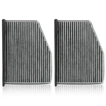 2X Cabin Air Filter Cleaner For Vw Volkswagen Audi 1K0819644A 1K0819644B 4534007. Fixed Price $18.47.