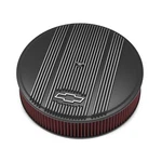 Holley 120-172 Vintage Series Gm Licensed Air Cleaner Satin Black. Fixed Price $199.95.