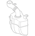 Genuine Volkswagen Engine Air Intake Resonator 1TD-129-622. Fixed Price $152.18.