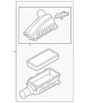 Genuine Ford Air Filter And Housing Assembly 6C3Z-9600-AB. Fixed Price $399.01.