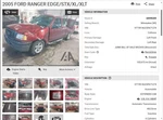 Used Air Cleaner Assembly Fits: 2005 Ford Ranger 2.3 Grade. Fixed Price $114.90.