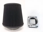 Black Intake Filter + Maf Adapter For 84-94 Porsche Carrera 911. Fixed Price $28.99.
