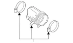 Genuine Nissan Engine Air Intake Hose 16576-1HK1A. Fixed Price $134.40.