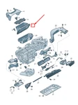 New Audi E-tron Cab Air Intake Duct Lhd 4KL819904C Genuine. Fixed Price $101.60.