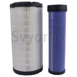 Air Filter Set For Wix 46562 46569 Baldwi RS3544 RS3545 Case 222421A1 222422A1. Fixed Price $26.00.