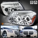 Clear Fits 2005-2007 Dodge Magnum Led Halo Projector Headlights Lamps Left+right. Fixed Price $165.38.