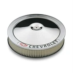 Proform 141-906 Chrome Air Cleaner Recessed Fits Chevrolet Emblem. Fixed Price $109.99.