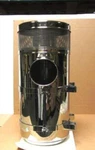 Kenworth W900L & T800 Stainless Air Cleaner 15" Vortox Style 7" Inlet Brkt Am. Fixed Price $940.00.