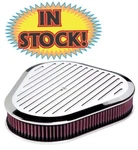 Billet Specialties 15720 - Ball Milled Polished Triangle Air Cleaner. Fixed Price $387.95.