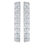 United Pacific 33601 - Ss Front Air Cleaner Light Bar With Bracket For Peterbilt. Fixed Price $193.55.