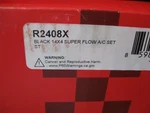 Racing Power Company Rpc R2408X 14 Red W/black Lip Round Super Flow Air Cleaner. Fixed Price $49.97.