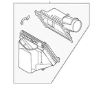 Genuine Ford Air Filter And Housing Assembly LC3Z-9600-D. Fixed Price $416.13.