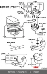 Genuine Oe Resonator Sub-assy, Intake Air, 1780574170 For Toyota 17805-74170. Fixed Price $109.37.