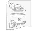 Genuine Gm Air Cleaner 84008589. Fixed Price $186.80.