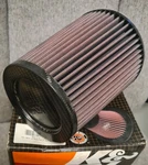K&n RP-5167 Universal Performance Air Filter Carbon Fibre Top 4-1/4" Flange. Fixed Price $58.07.