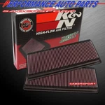 Two K&n 33-2181 Air Intake Drop Filters For Mercedes Benz **see Detail**. Fixed Price $115.98.