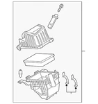 Genuine Ford Air Filter And Housing Assembly KV6Z-9600-B. Fixed Price $291.97.