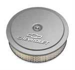 Holley 120-210 Gm Muscle Series Cast Aluminum Air Cleaner Chevy Bowtie Logo. Fixed Price $119.95.