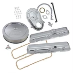 Summit Racing Engine Dress-up Kit Steel Chrome Chevy Big Block. Fixed Price $136.94.