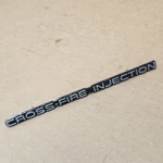 84 C4 Corvette Crossfire Air Cleaner Housing Emblem Badge Cross-fire Injection. Fixed Price $29.99.