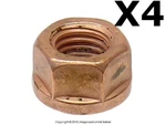 Porsche 911 914 (1965-1974) Exhaust Nut (4) Muffler To Heat Exchanger (10 Mm) Oe. Fixed Price $14.10.