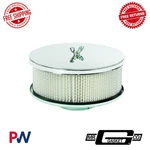 Mr. Gasket Air Cleaner Chrome 6-1/2 Inch Diameter X 3-1/4 Height. Fixed Price $68.97.