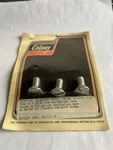Harley Davidson Chrome Left Side Oval Head Slotted Screws 5/16-24 Colony 8212-3. Fixed Price $12.99.
