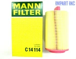 Mercedes C230 Air Filter 271 094 02 04 Mann Hummel C14114. Fixed Price $27.35.