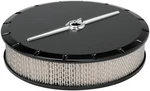Billet Specialties Streamline Satin Black Aluminum Air Cleaner,large ROUND,14". Fixed Price $418.95.