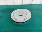 Vintage 13" Round Air Cleaner Breather Chrome Muscle Car Street Rod Chevy Ford. Fixed Price $27.00.