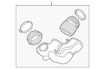 Gm Oem 15-18 Corvette Engine Air Cleaner-outlet Duct 84224739. Fixed Price $185.46.