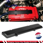 Jdm Carbon Fiber Engine Valve Cover For Honda Civic B16 B18 Vtec Type-r Style. Fixed Price $19.94.