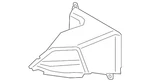 Genuine Bmw Side Duct 51-74-8-074-138. Fixed Price $54.52.